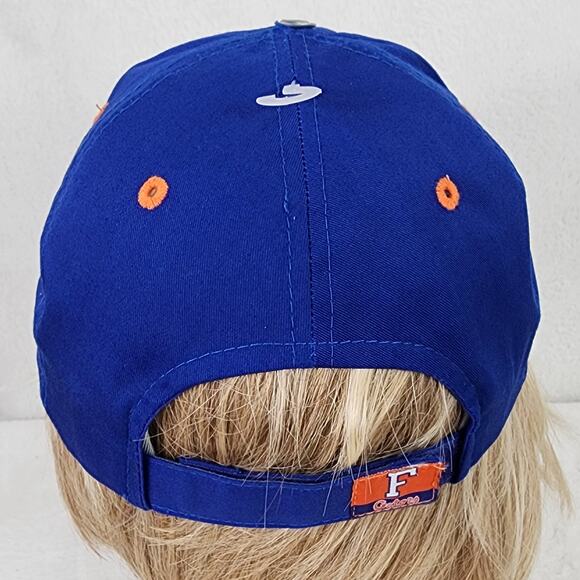 NWOT Florida Gators Captivating Baseball Cap Blue w/ Embroidered Logo Adjustable - Picture 3 of 10